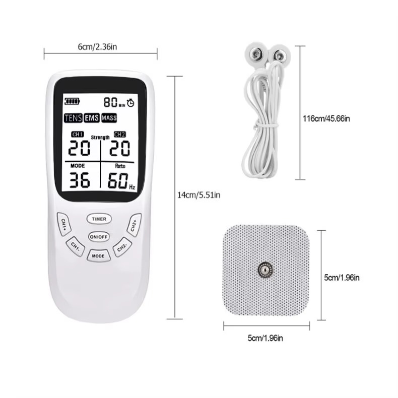 Product dimensions and pad sizing